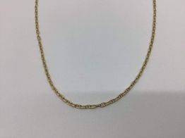 corrente ouro 18k con sem pedra 25cm 