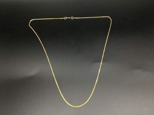 cadena oro 18k 28cm 