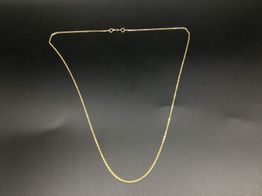 cadena oro 18k 28cm 