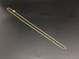 cadena oro 18k 28cm 