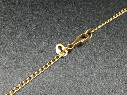 cadena oro 18k 33cm 