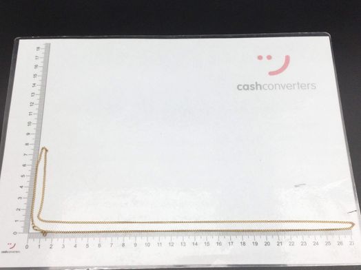 cadena oro 18k 33cm 