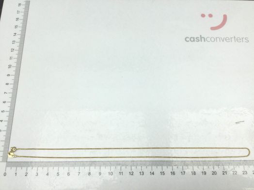 cadena oro 18k 24cm 