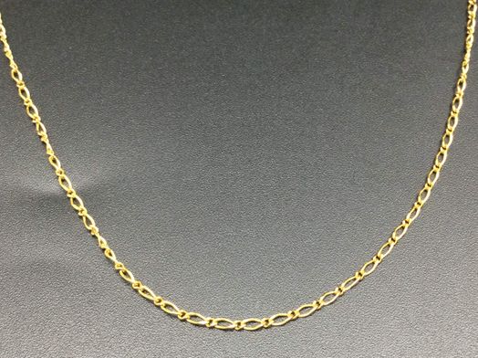 cadena oro 18k 31cm 