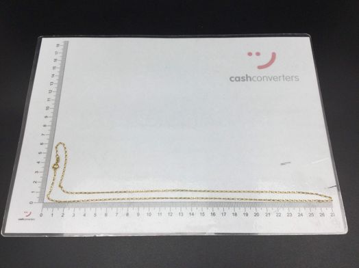 cadena oro 18k 31cm 