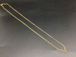 cadena oro 18k 31cm 