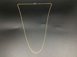 cadena oro 18k 32cm 