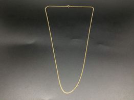 cadena oro 18k 32cm 