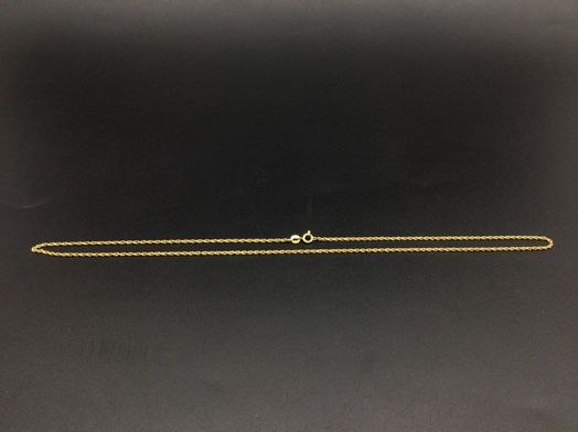 cadena oro 18k 27cm 