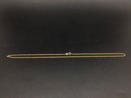 cadena oro 18k 27cm 