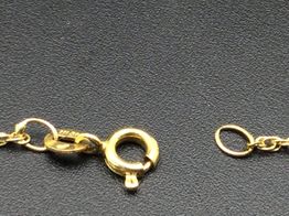 cadena oro 18k 27cm 
