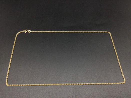 cadena oro 18k 27cm 