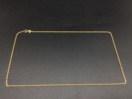 cadena oro 18k 27cm 