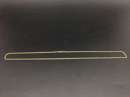 cadena oro 18k 26cm 