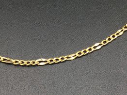 cadena oro 18k 33cm 