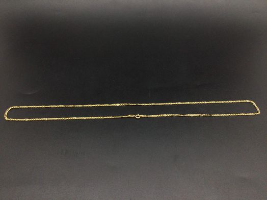 cadena oro 18k 33cm 