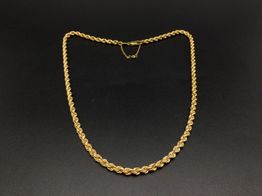 cadena oro 18k 26cm 