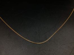 cadena oro 18k 30cm 