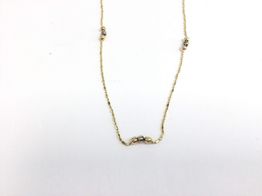 cadena oro 18k 18.5cm 