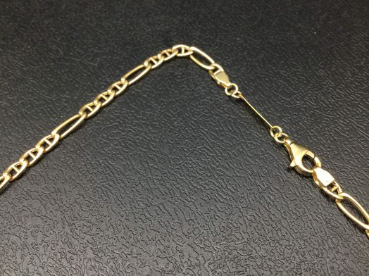 cadena oro 18k 25cm 