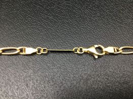 cadena oro 18k 25cm 