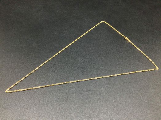 cadena oro 18k 30cm 