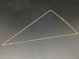 cadena oro 18k 30cm 