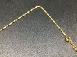 cadena oro 18k 30cm 