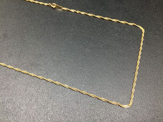 cadena oro 18k 30cm 