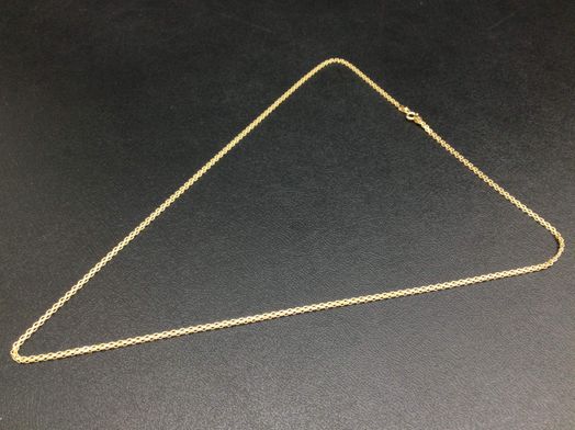 cadena oro 18k 29cm 