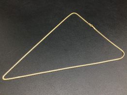 cadena oro 18k 29cm 