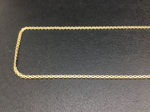 cadena oro 18k 29cm 