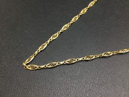 cadena oro 18k 25cm 