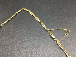 cadena oro 18k 25cm 
