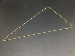 cadena oro 18k 27cm 