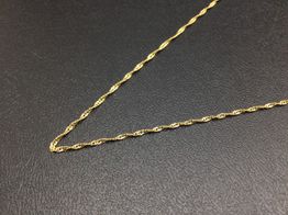 cadena oro 18k 27cm 