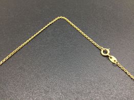 cadena oro 18k 23cm 