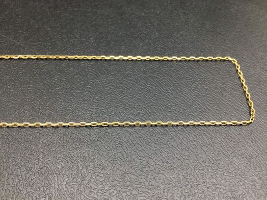 cadena oro 18k 31cm 