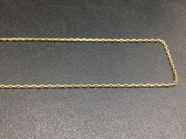 cadena oro 18k 31cm 