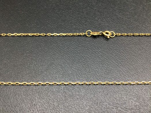 cadena oro 18k 31cm 