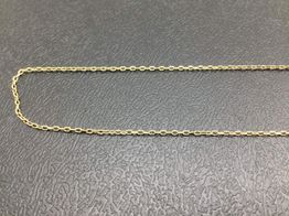 cadena oro 18k 32cm 