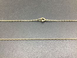 cadena oro 18k 32cm 
