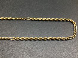 cadena oro 18k 31cm 