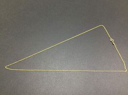 cadena oro 18k 30cm 