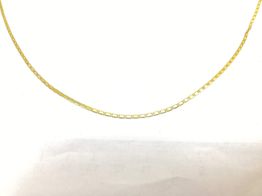 corrente ouro 18k con sem pedra 24cm 