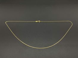 cadena oro 18k 25cm 