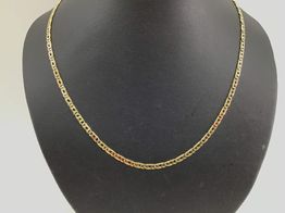 corrente ouro 18k con sem pedra 21cm 