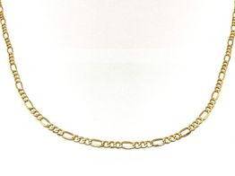 corrente ouro 18k con sem pedra 30cm 