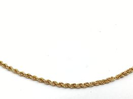 cadena oro 18k 31cm 