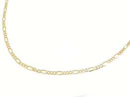 corrente ouro 18k con sem pedra 22cm 